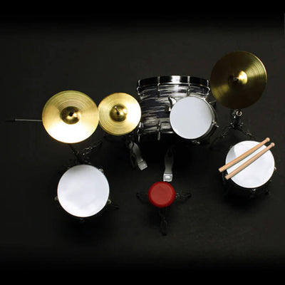 Fab Four Classic Oyster Miniature Model Drum Set
