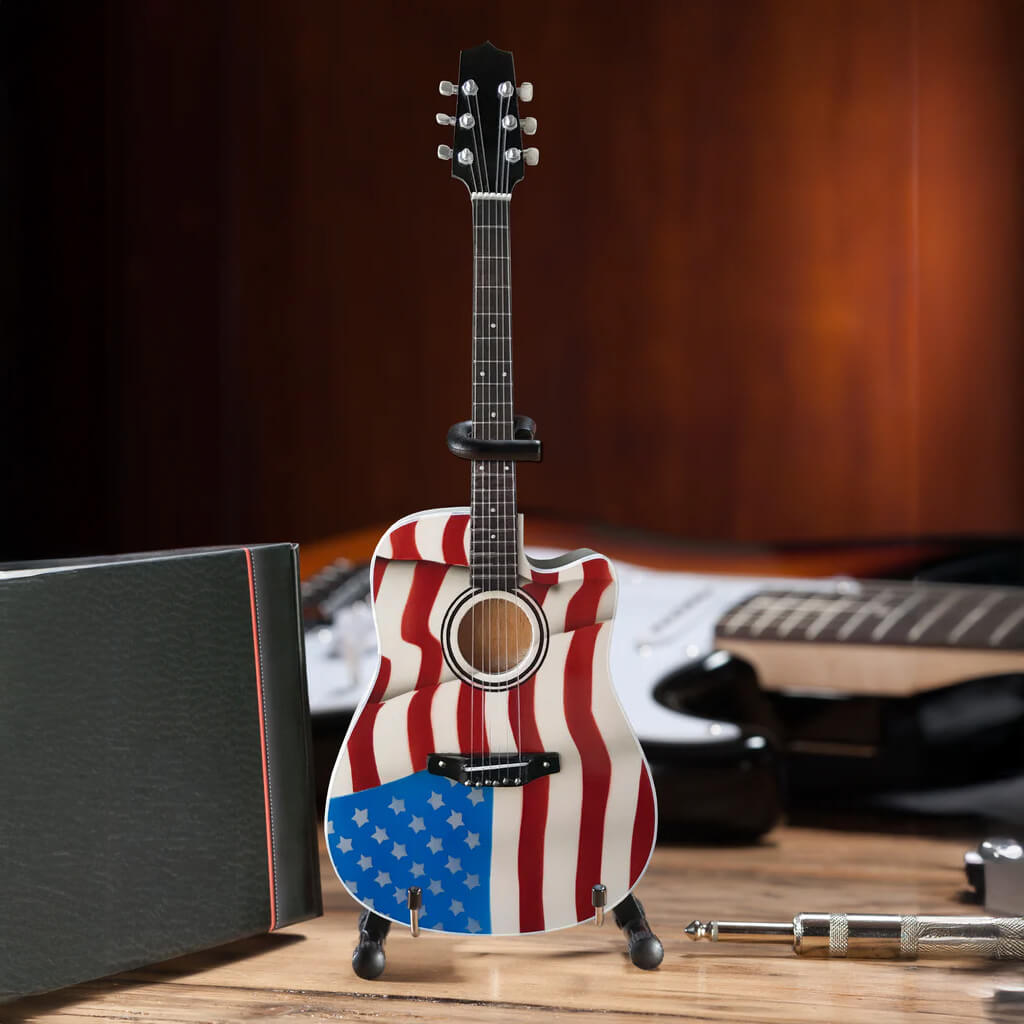 Toby Keith USA Flag AcousticGuitar Model