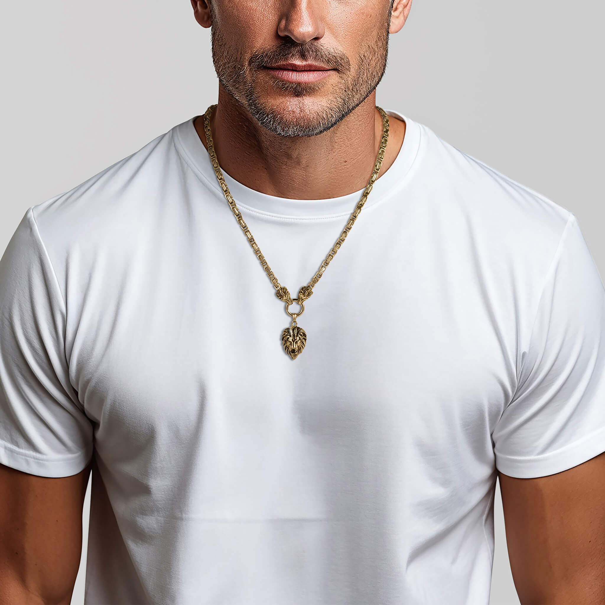 Daniel Steiger Regal Roar Men's Necklace