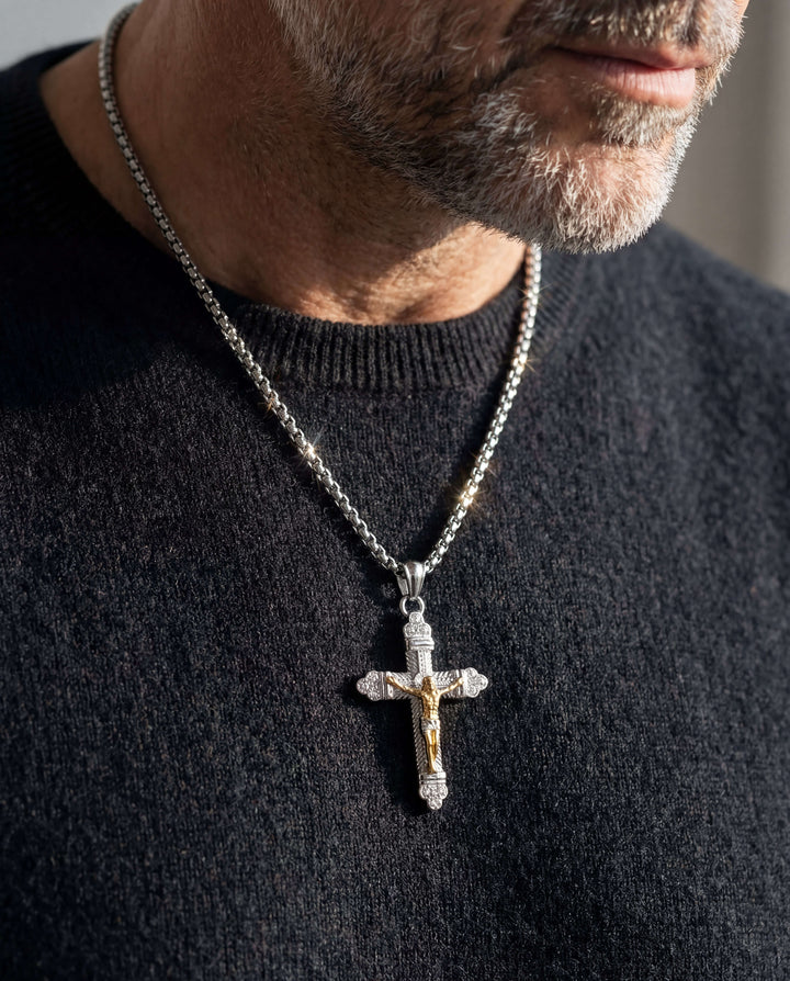 Daniel Steiger Sacred Path Crucifix Pendant