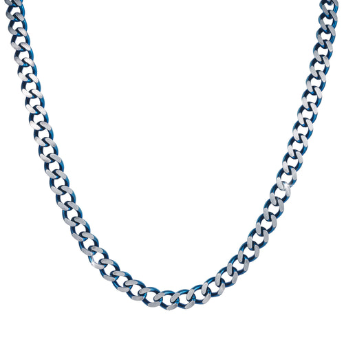 Indigo Steel Necklace