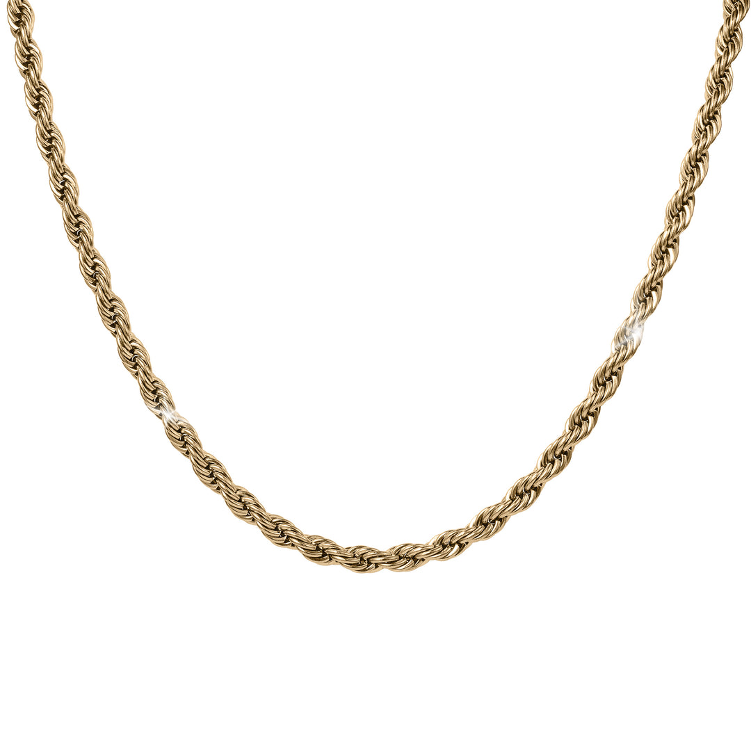 Viper Twist Rope Necklace