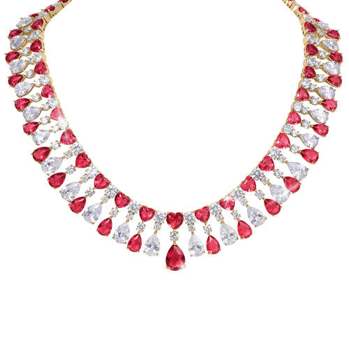 Adore Hearts Necklace