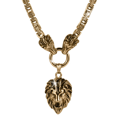 Regal Roar Men's Necklace