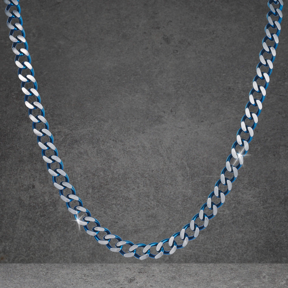 Daniel Steiger Indigo Steel Necklace