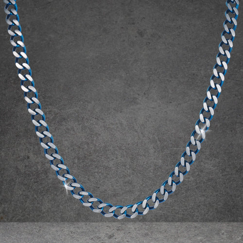 Indigo Steel Necklace