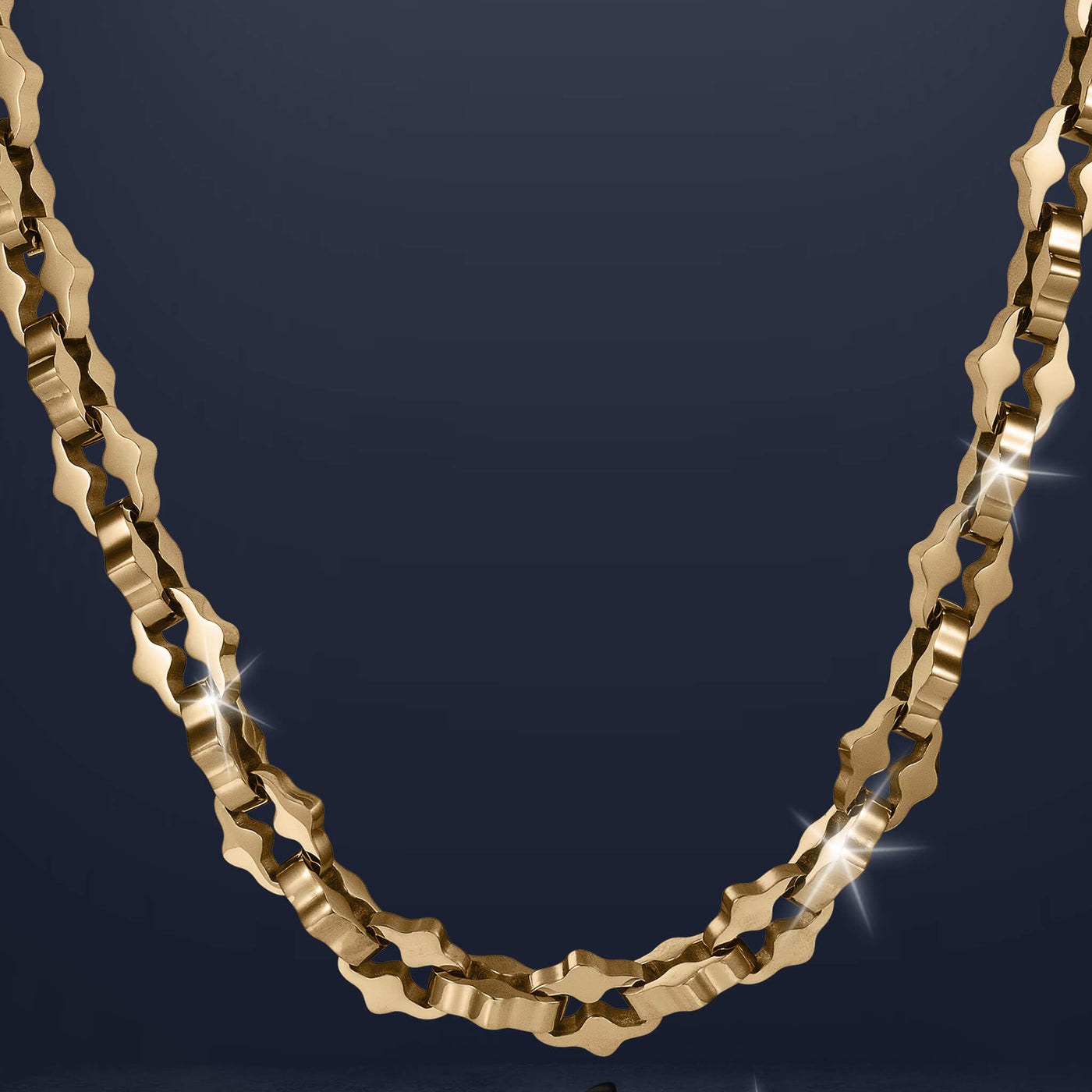 Golden Symmetry Necklace