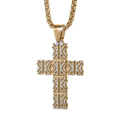 Daniel Steiger Fortress Faith Cross Pendant