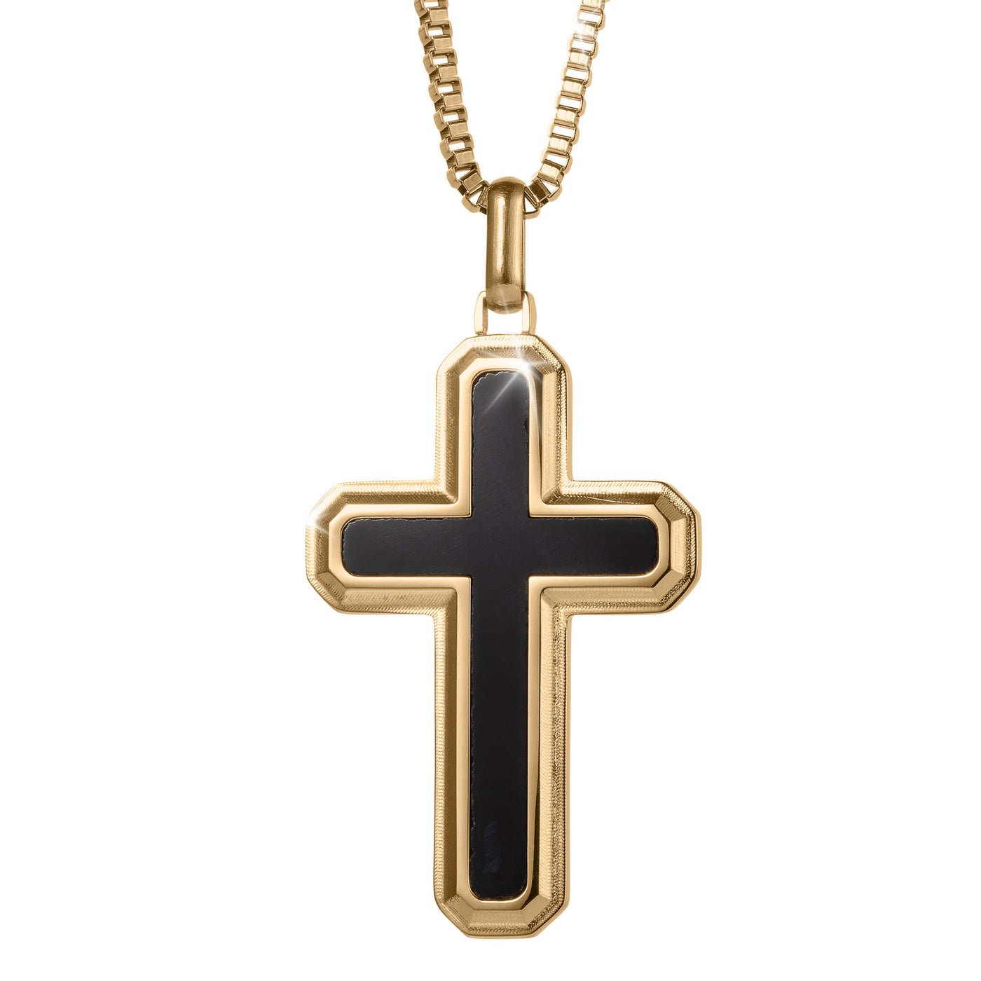 Daniel Steiger Vanta Forge Cross Pendant