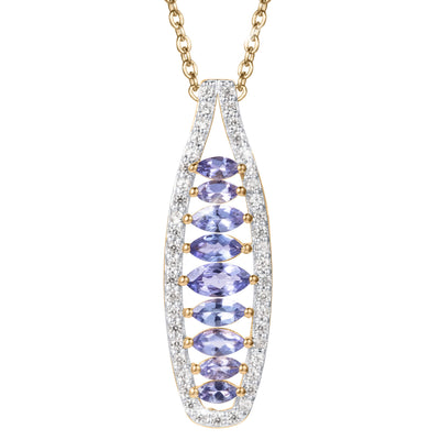 Twilight Tanzanite Pendant