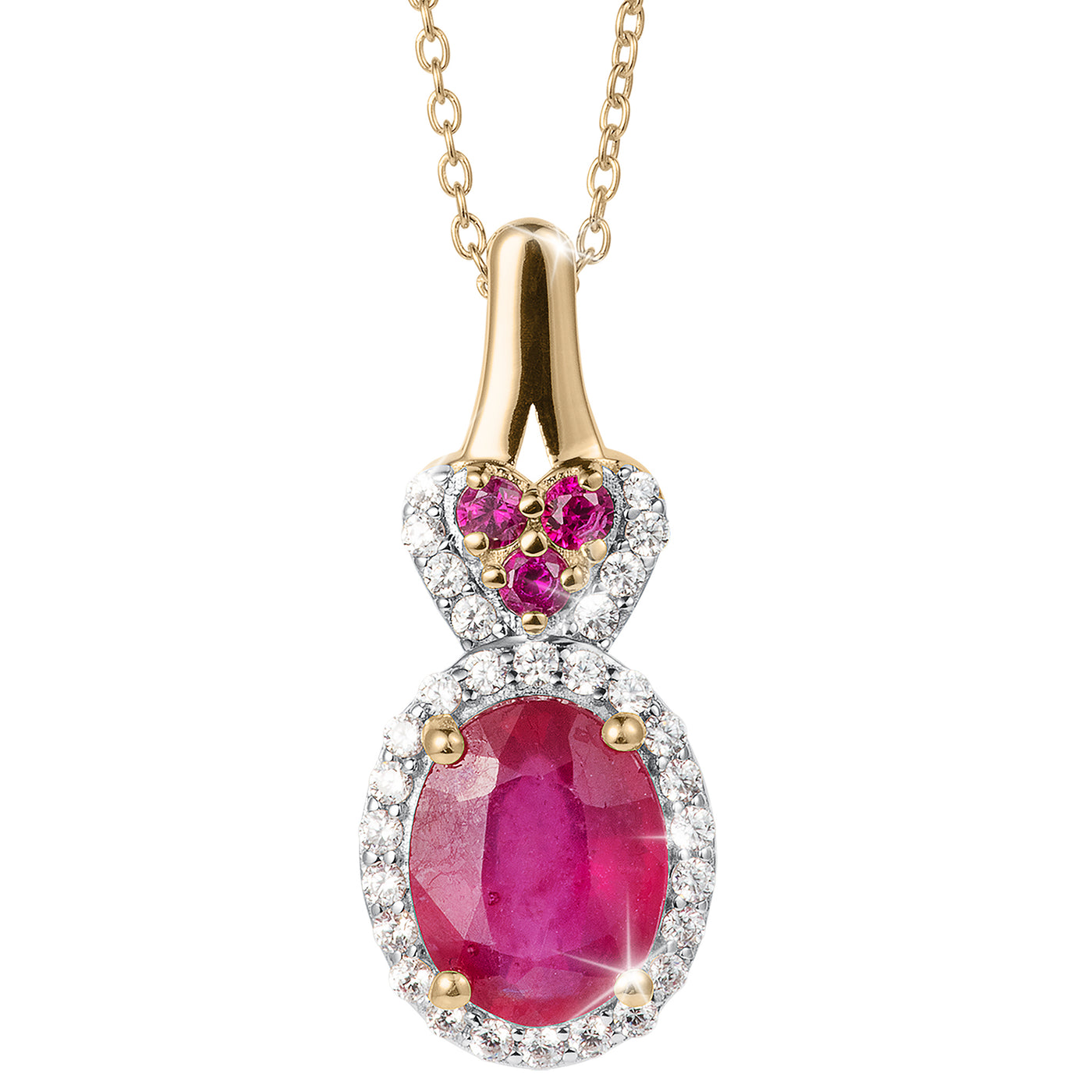 Ruby Romance Pendant