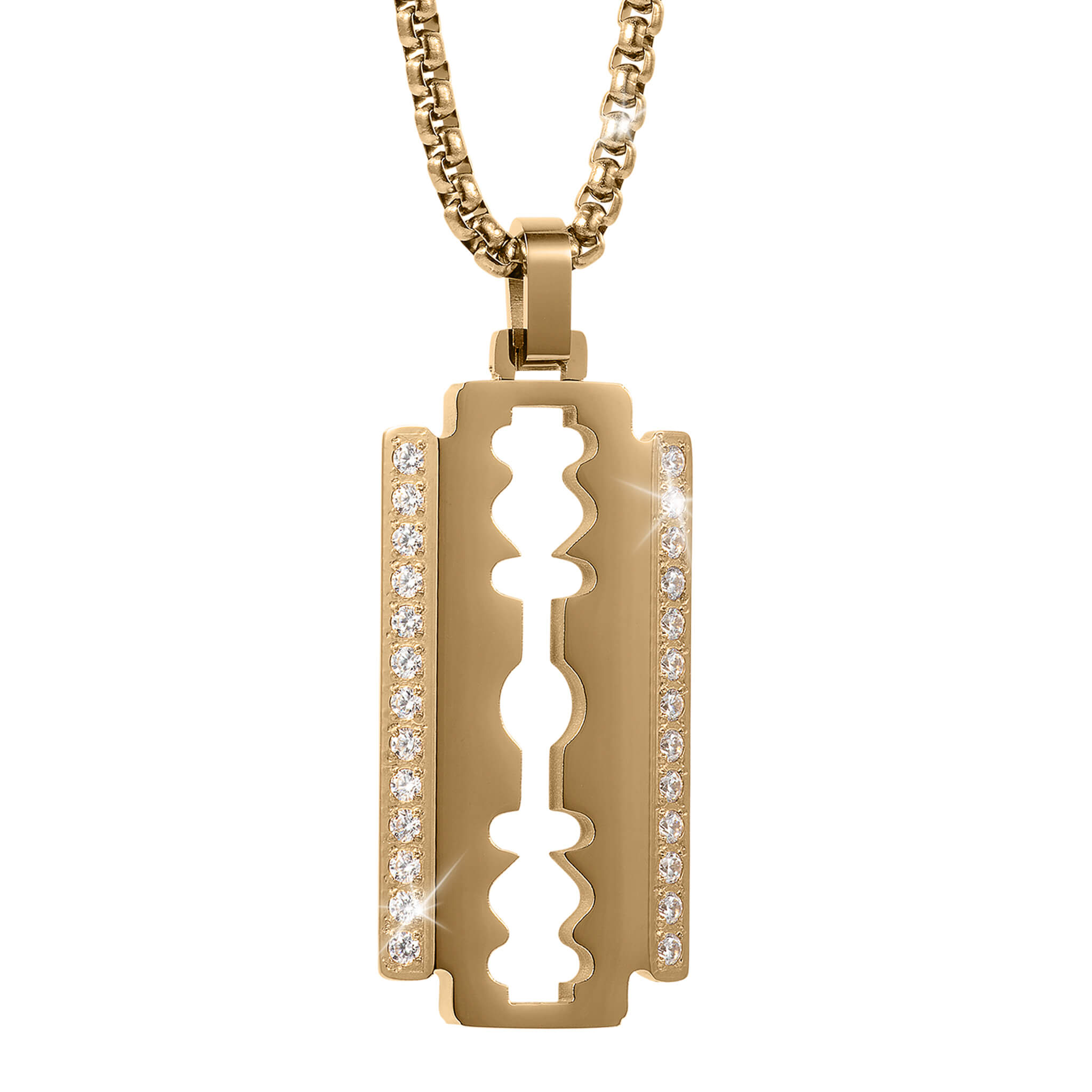 Golden Edge Pendant