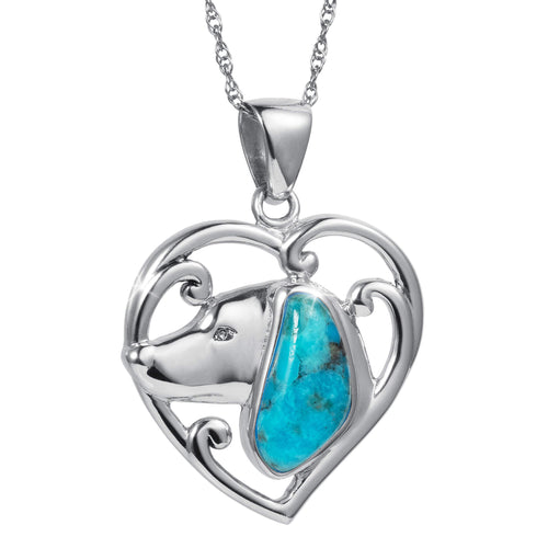 Daniel Steiger Turquoise Tails Pendant