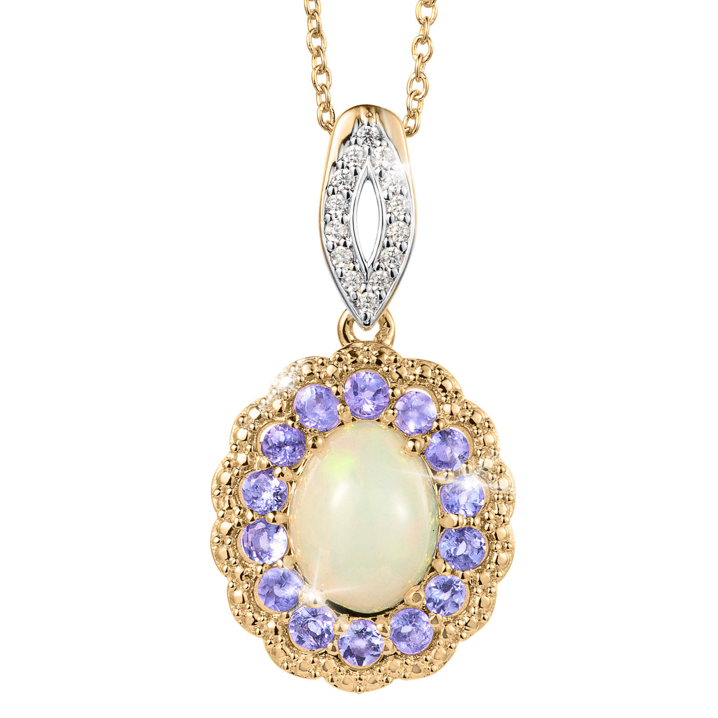 Opal Eclipse Pendant