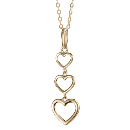 Daniel Steiger Tesoro Vero Trilogy Heart Pendant