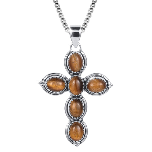 Daniel Steiger Guardian Of Strength Cross Pendant