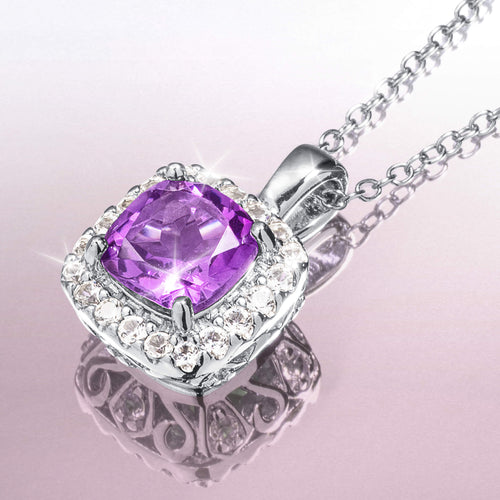 Daniel Steiger Gemfire Sparkle Amethyst Pendant