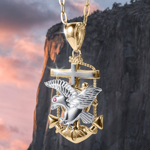 Daniel Steiger Anchor Of Fortitude Pendant