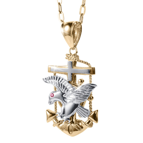 Daniel Steiger Anchor Of Fortitude Pendant