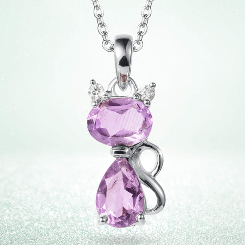 Daniel Steiger Amethyst Purrfection Pendant