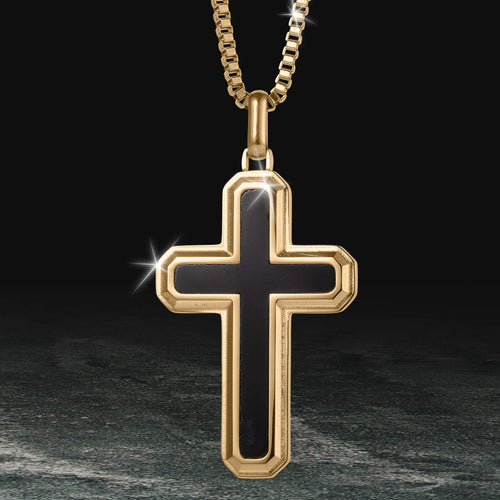 Daniel Steiger Vanta Forge Cross Pendant