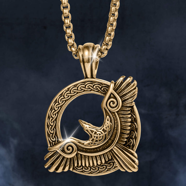 Daniel Steiger Flaming Phoenix Men’s Pendant