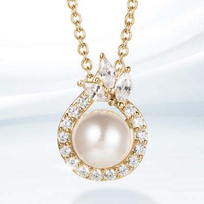 Ocean’s Moonlight Pearl Pendant