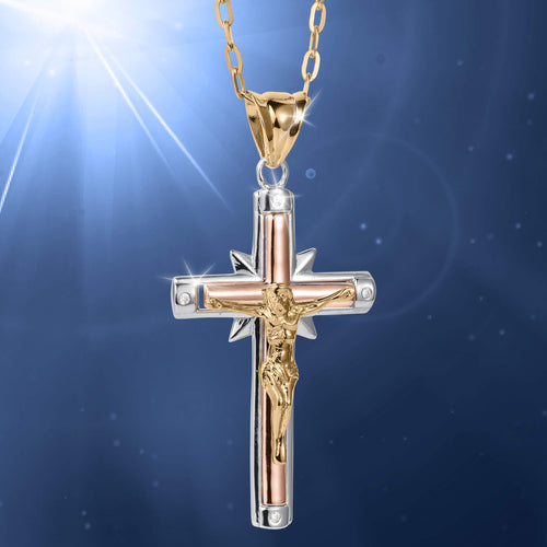 Daniel Steiger Holy Trinity Crucifix Pendant