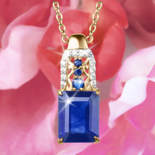 Daniel Steiger Sapphire Twilight Pendant