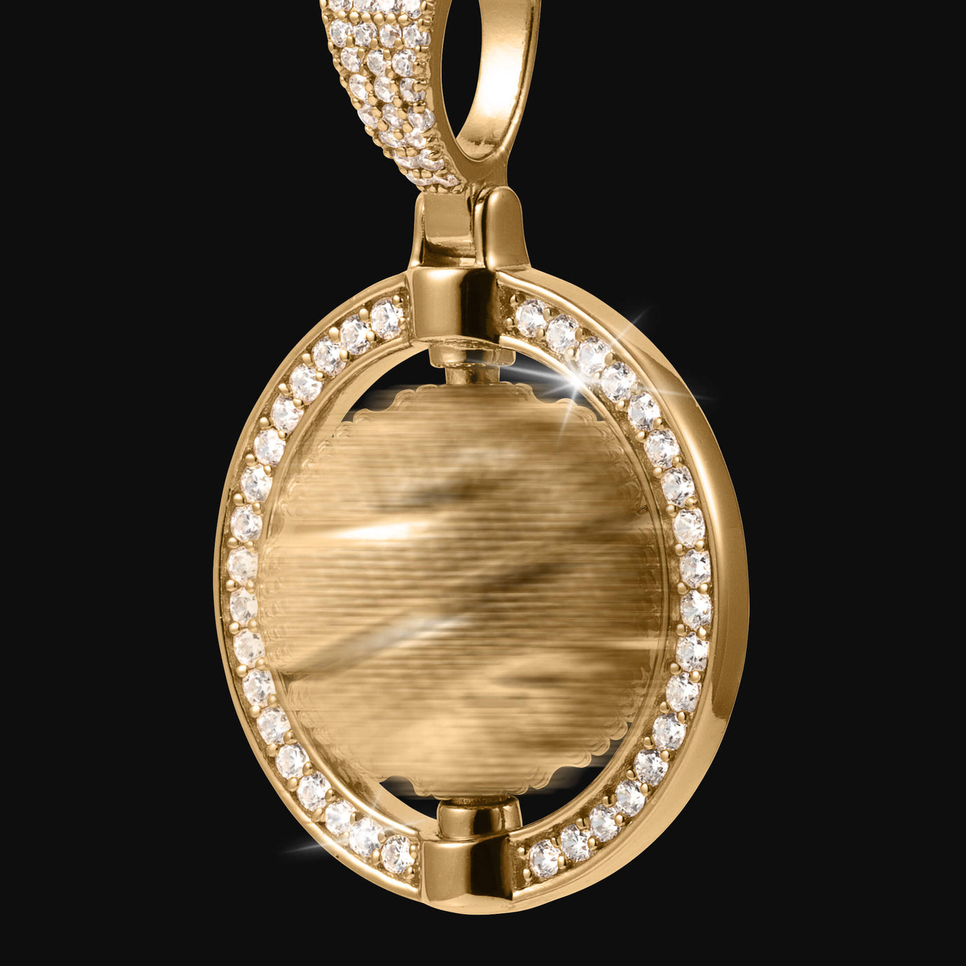 Spinning Basketball Pendant