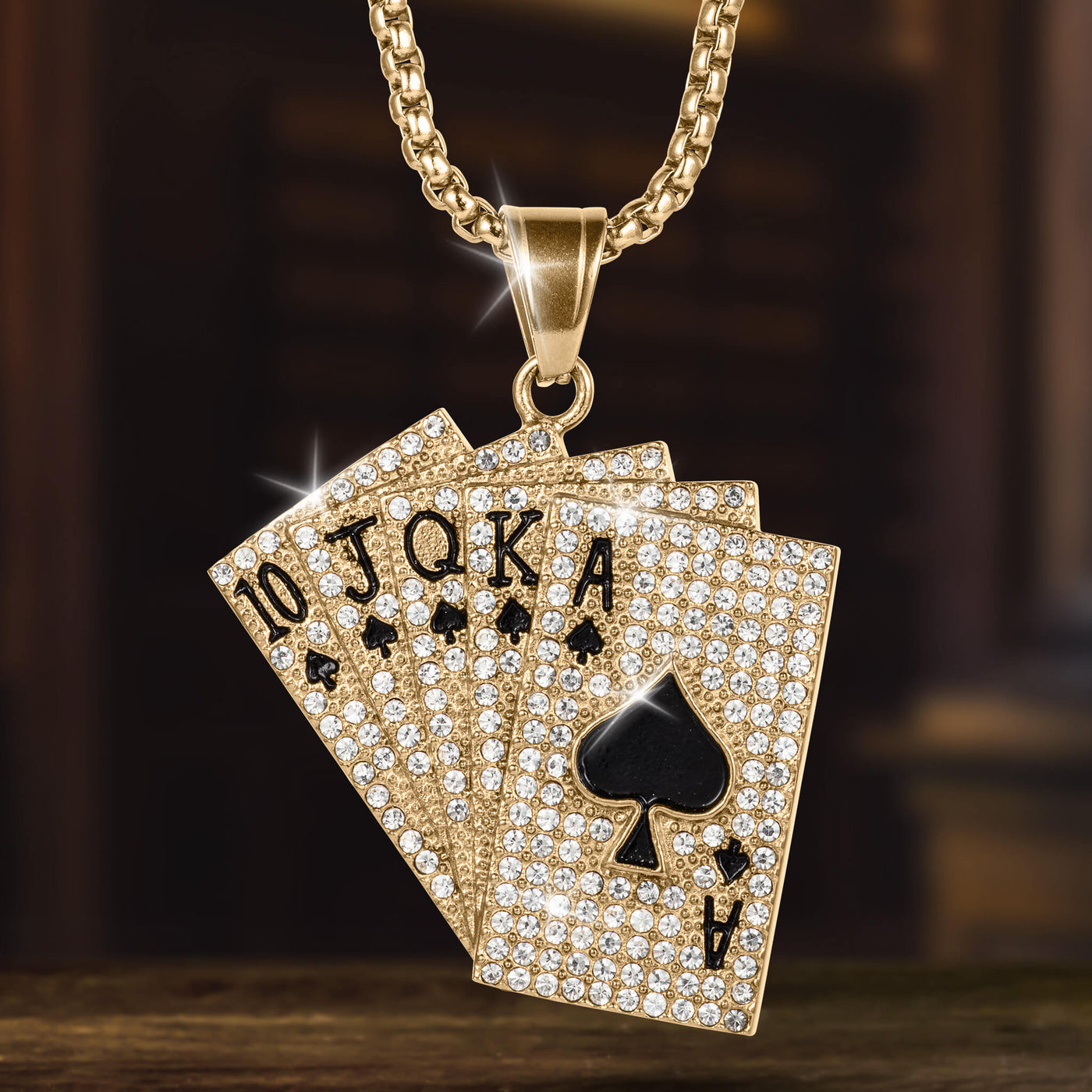 Royal Flush Pendant