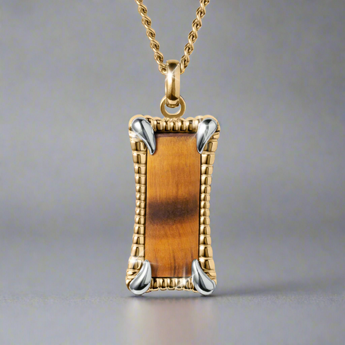 tiger eye pendant