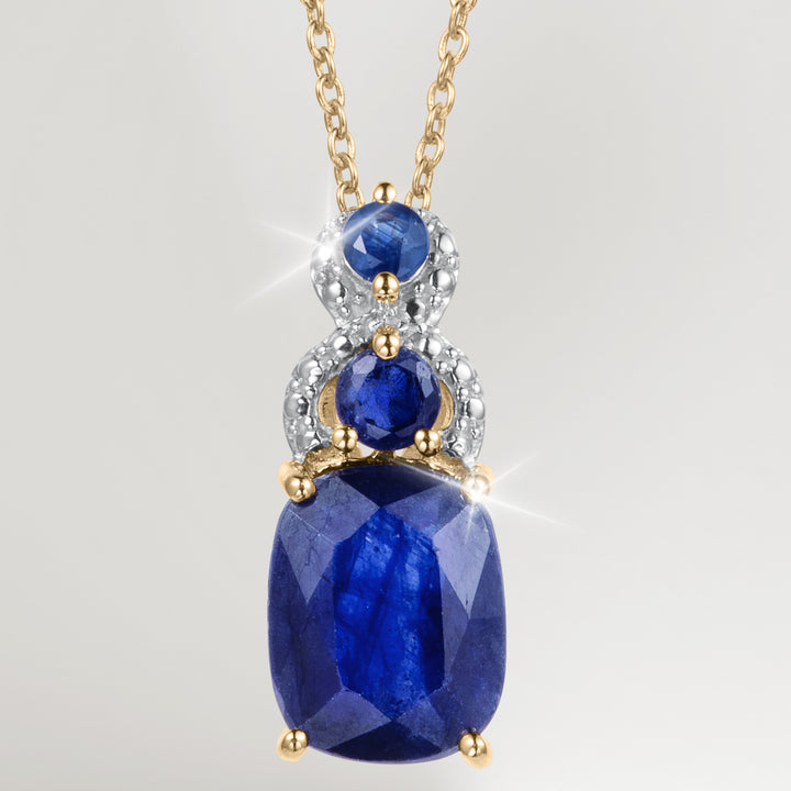 Elara Sapphire Pendant