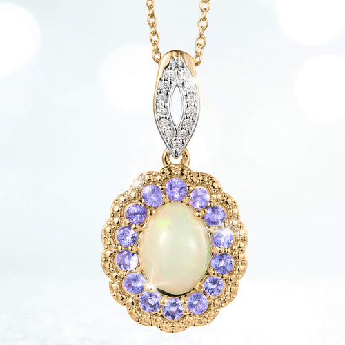Opal Eclipse Pendant