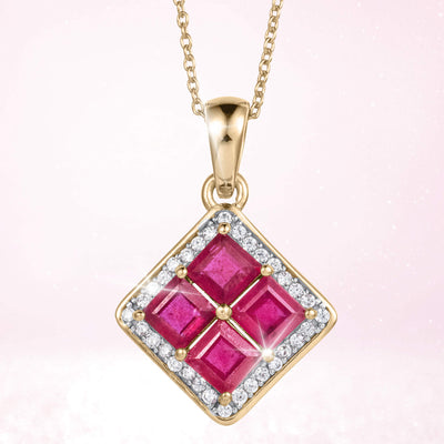 Rouge Lumiere Ruby Pendant