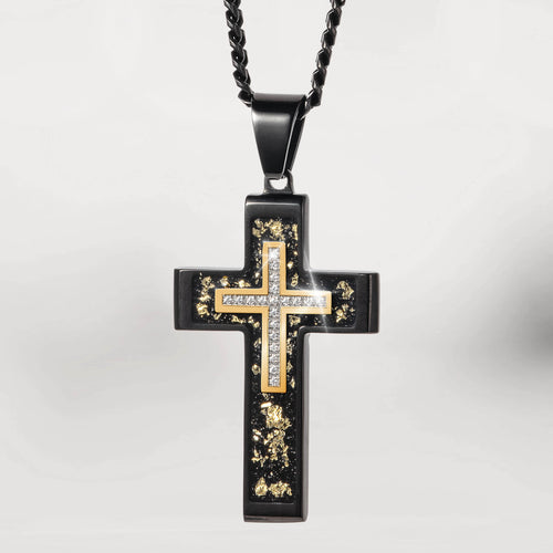 Nightfire Cross Pendant