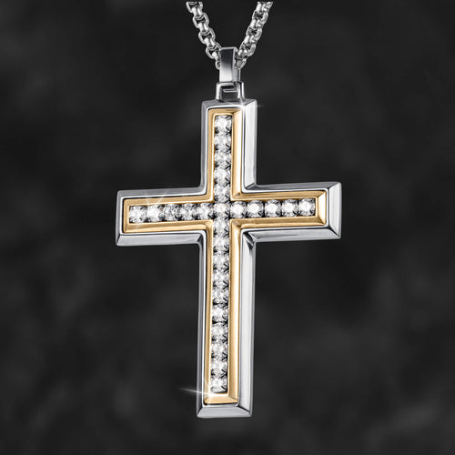 Daniel Steiger Majestic Trinity Cross Pendant