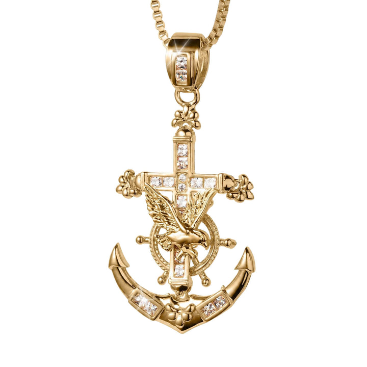 Anchor & Eagle Pendant