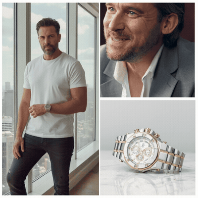 Phantom Two-Tone Men's Watch