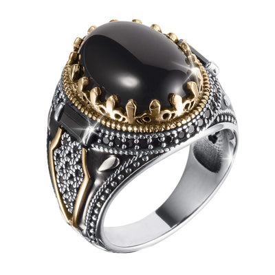 Oblivion Onyx Men’s Ring