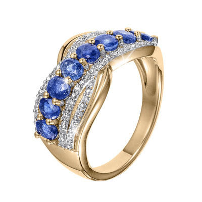 Daniel Steiger Infinity Sapphire Ring