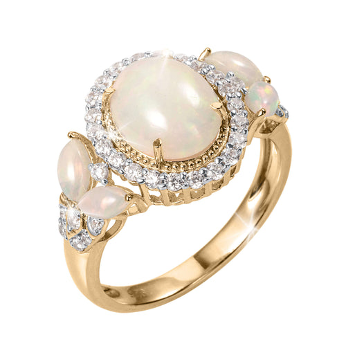 Luminara Opal Ring