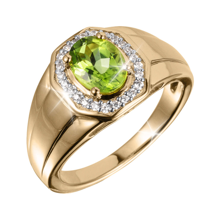 Daniel Steiger Ascension Peridot Men's Ring
