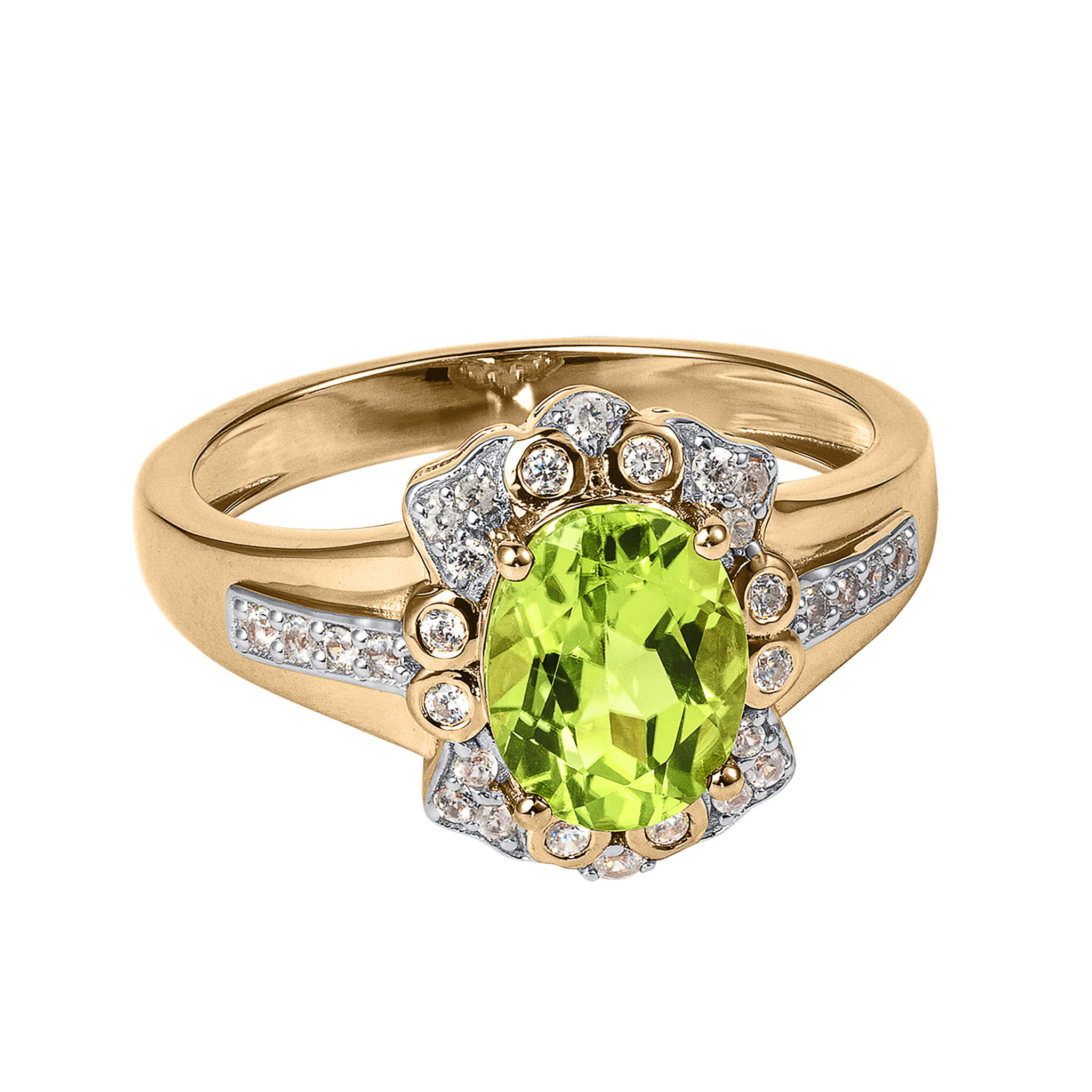 Daniel Steiger Lumina Peridot Ring