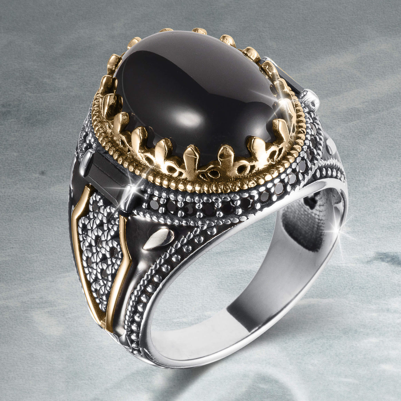 Oblivion Onyx Men’s Ring