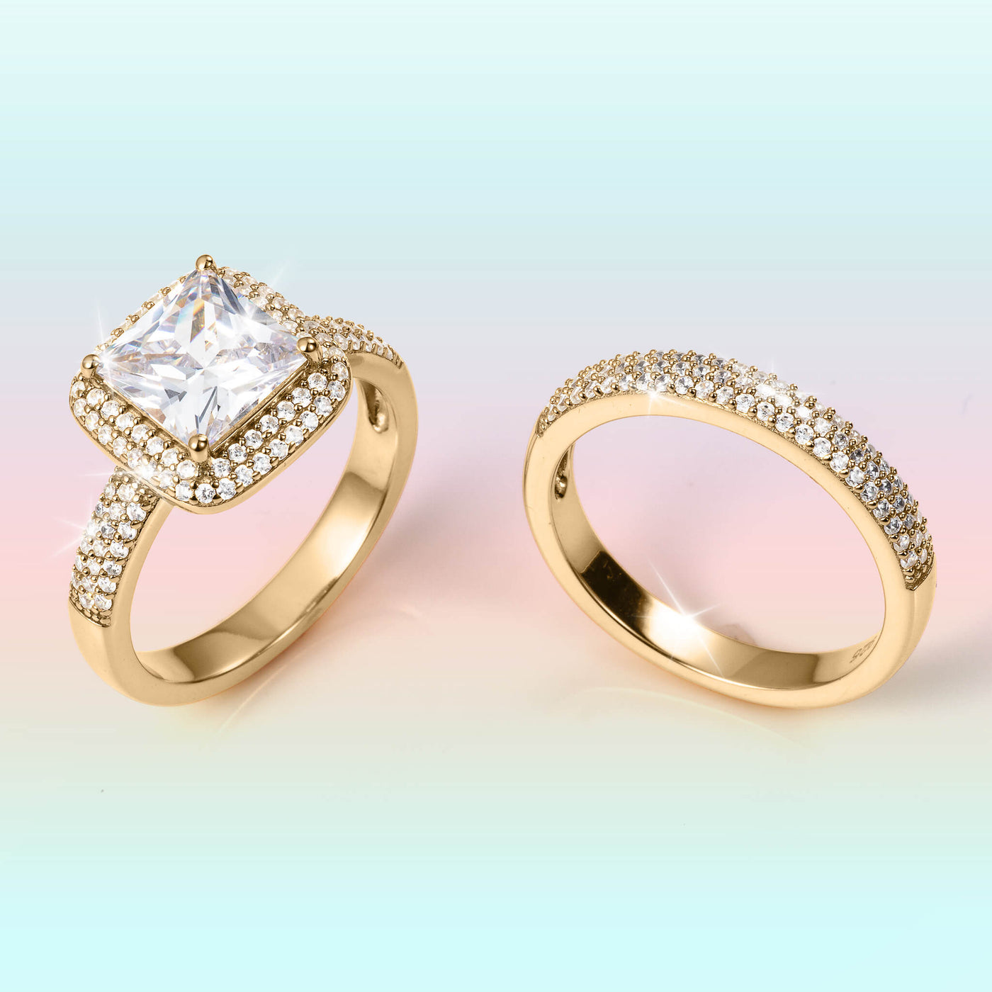 Lustrous Love Bridal Ring