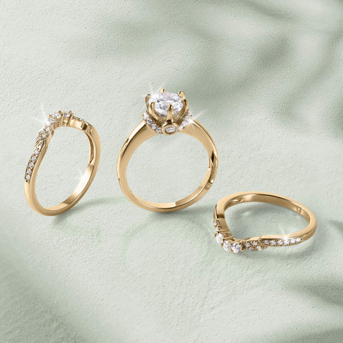 Ardent Embrace Bridal Ring Set