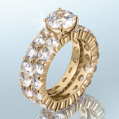 Golden Promise Bridal Ring Set