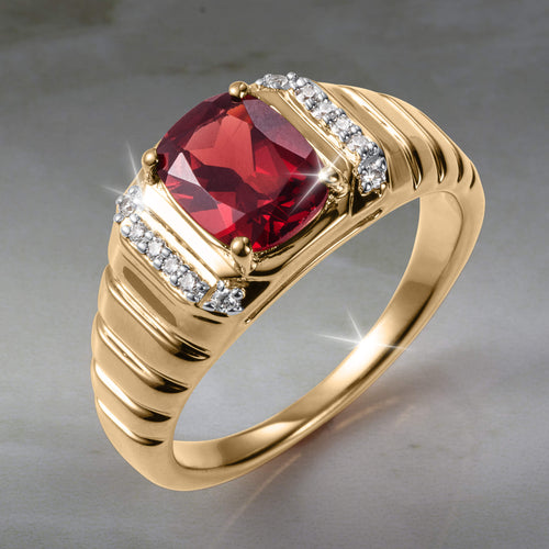 Rogue Garnet Ring