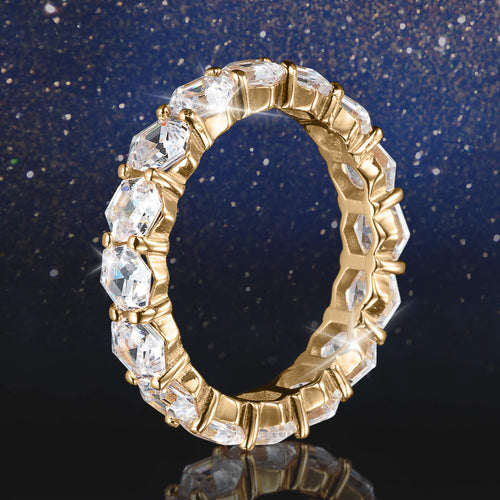 Daniel Steiger Hexagon Harmony Eternity Ring